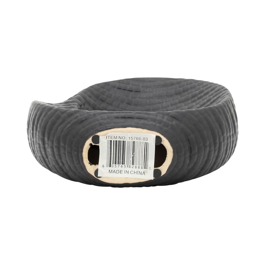 Sagebrook 8" Textured Table Top Decor - Black
