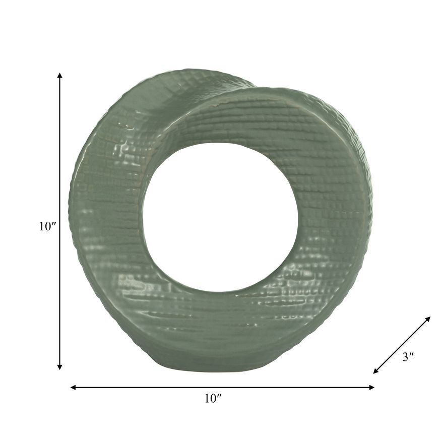 Sagebrook 10" Table Top Decor - Green
