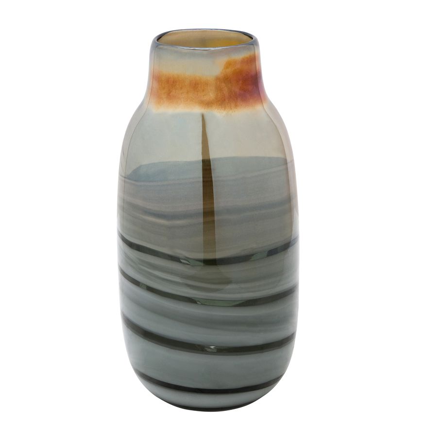Sagebrook - 15935 Glass 10" Metallic Vase