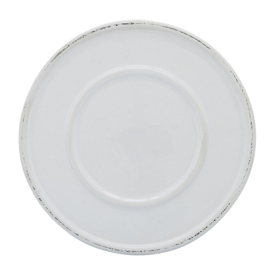Sagebrook - 10"/12" Scaly Planters With Saucer (Set Of 2) in White