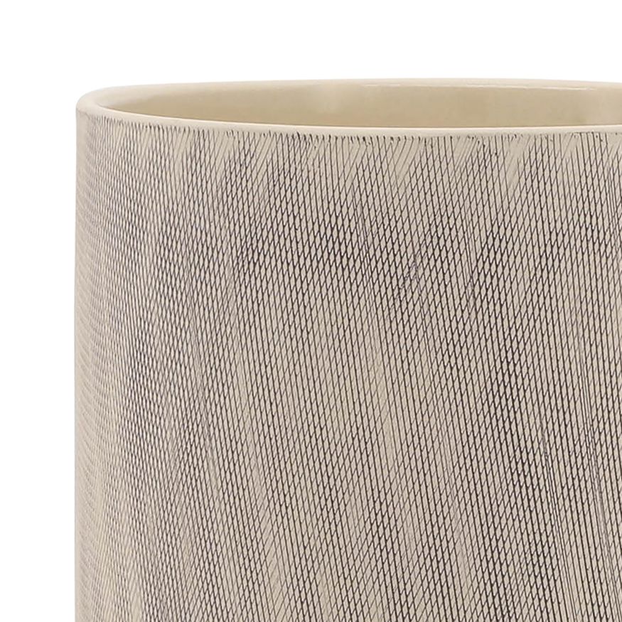 Sagebrook 10" Mesh Planter With Stand - Tan