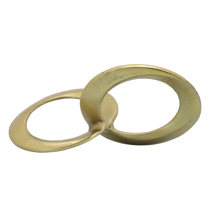 Sagebrook - 12" Metal Circle Links