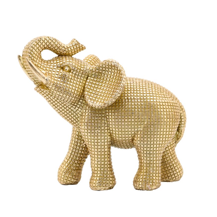 Sagebrook - 7" Resin Elephant Table Accent