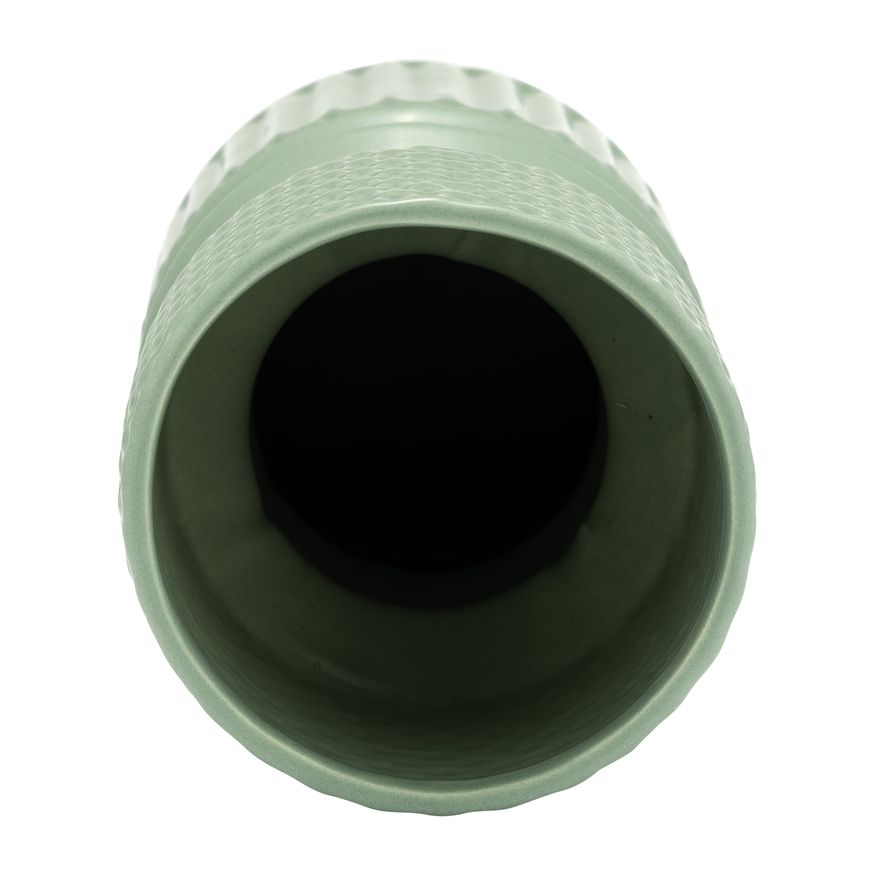 Sagebrook 10" Mallet Vase - Dark Sage