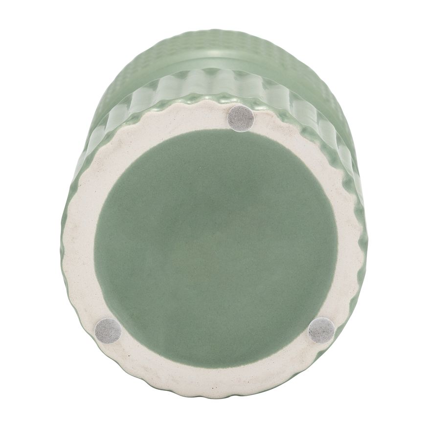 Sagebrook 10" Mallet Vase - Dark Sage
