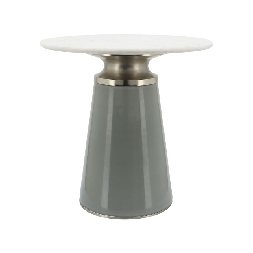Sagebrook - 23" Side Table With Mirror Top