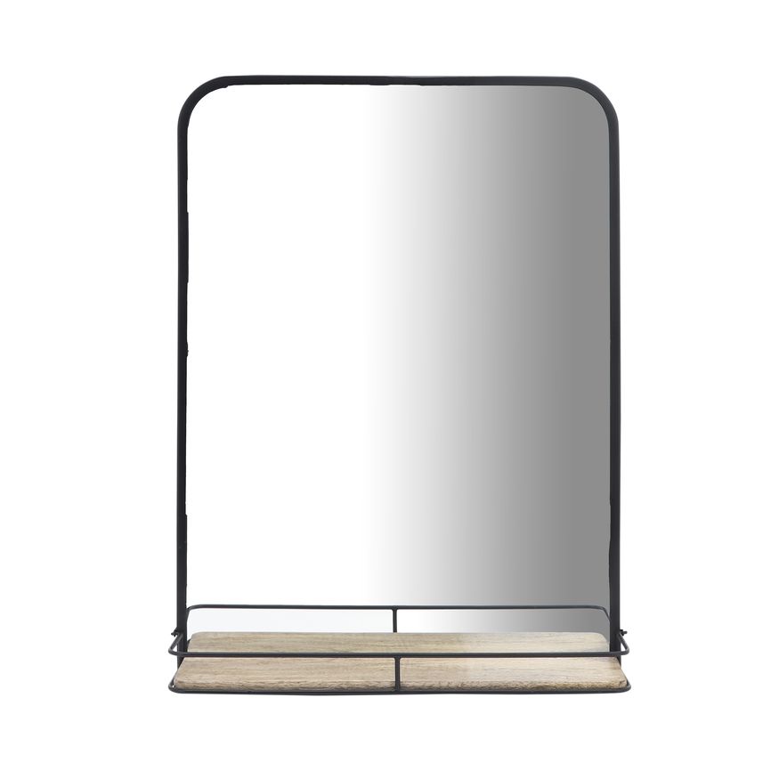 Sagebrook - Metal Mirror With Man Decor