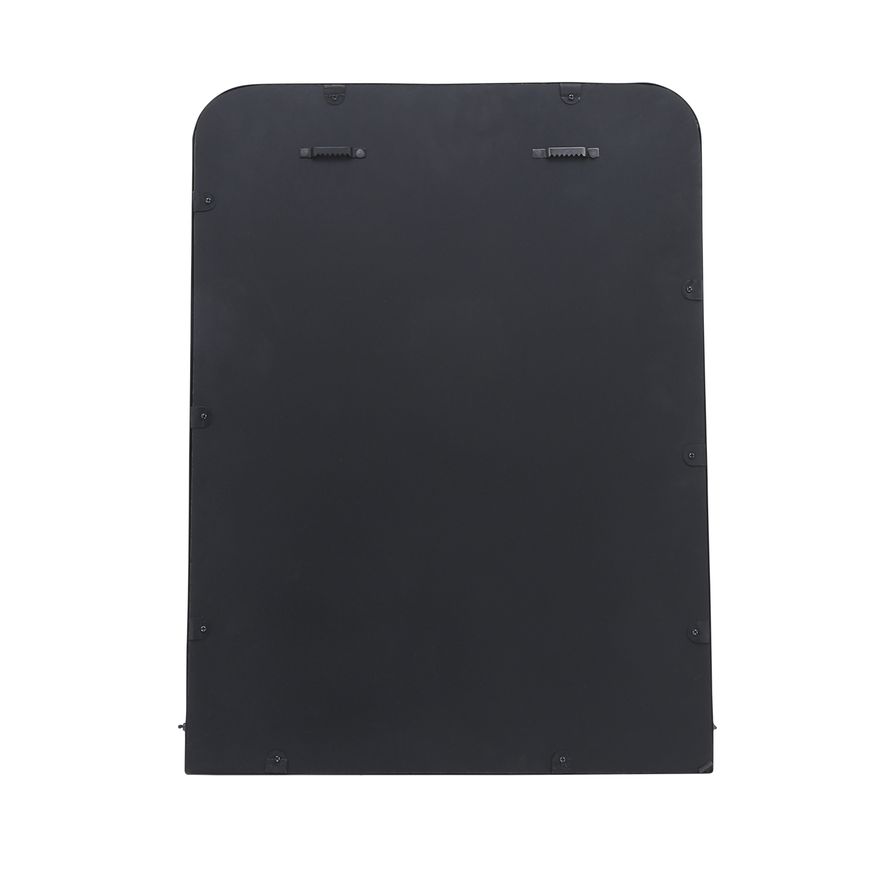 Sagebrook Metal Mirror With Folding Shelf - Black/Brown