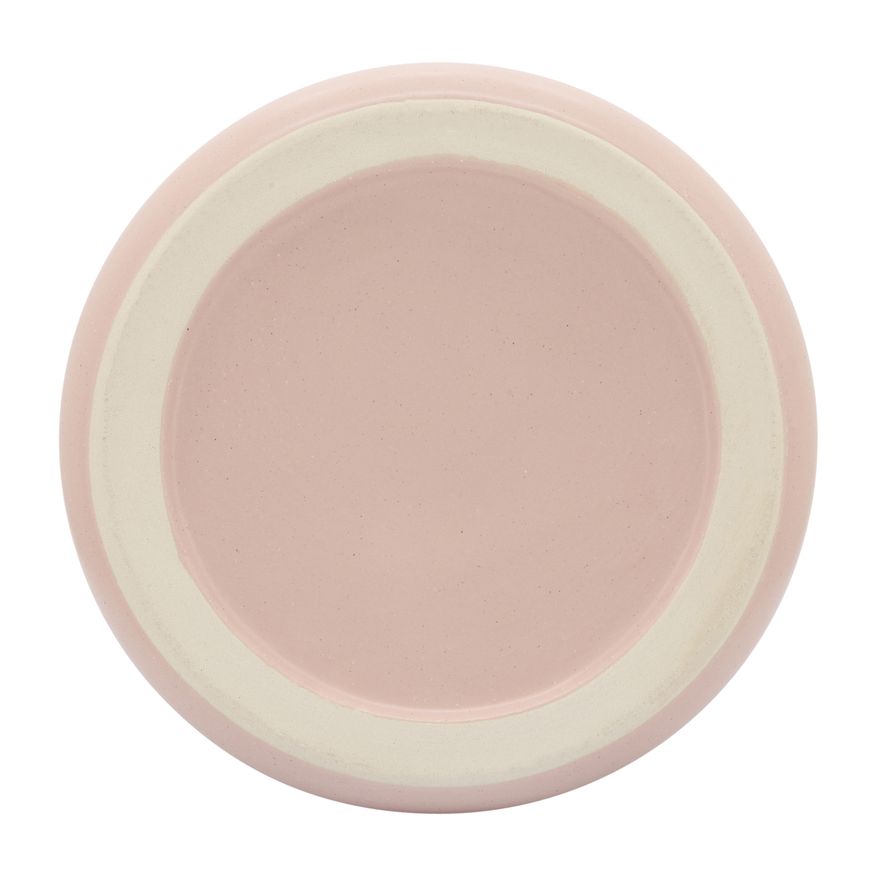 Sagebrook 10" Ceramic Bibendum Planter - Dusty Rose
