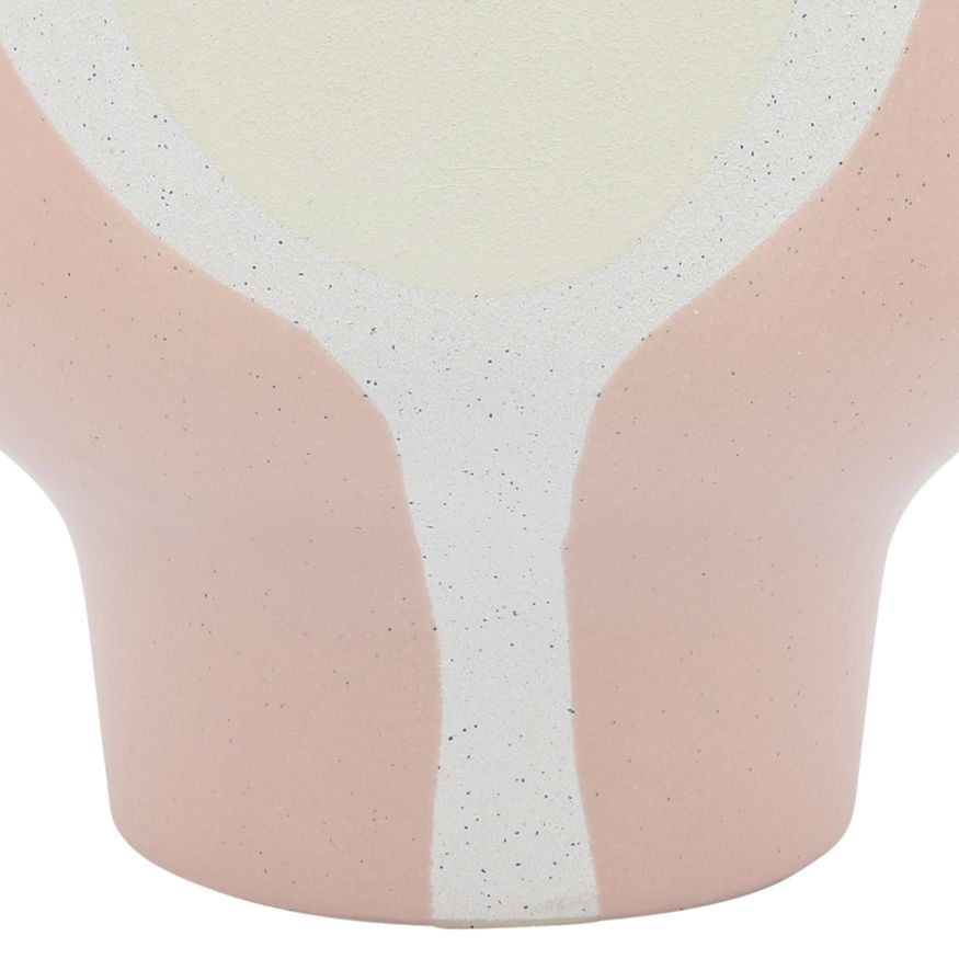 Sagebrook 10" Ceramic Mushroom Planter - Blush