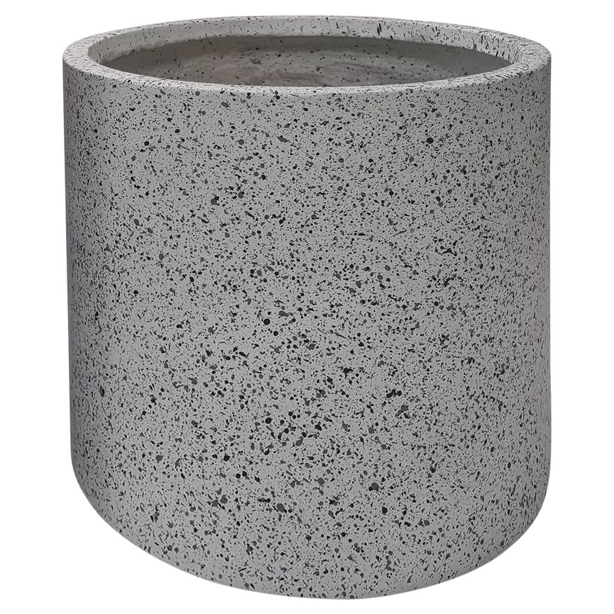Sagebrook 13"/16" Resin Round Nested Planters (Set Of 2) - Speck White