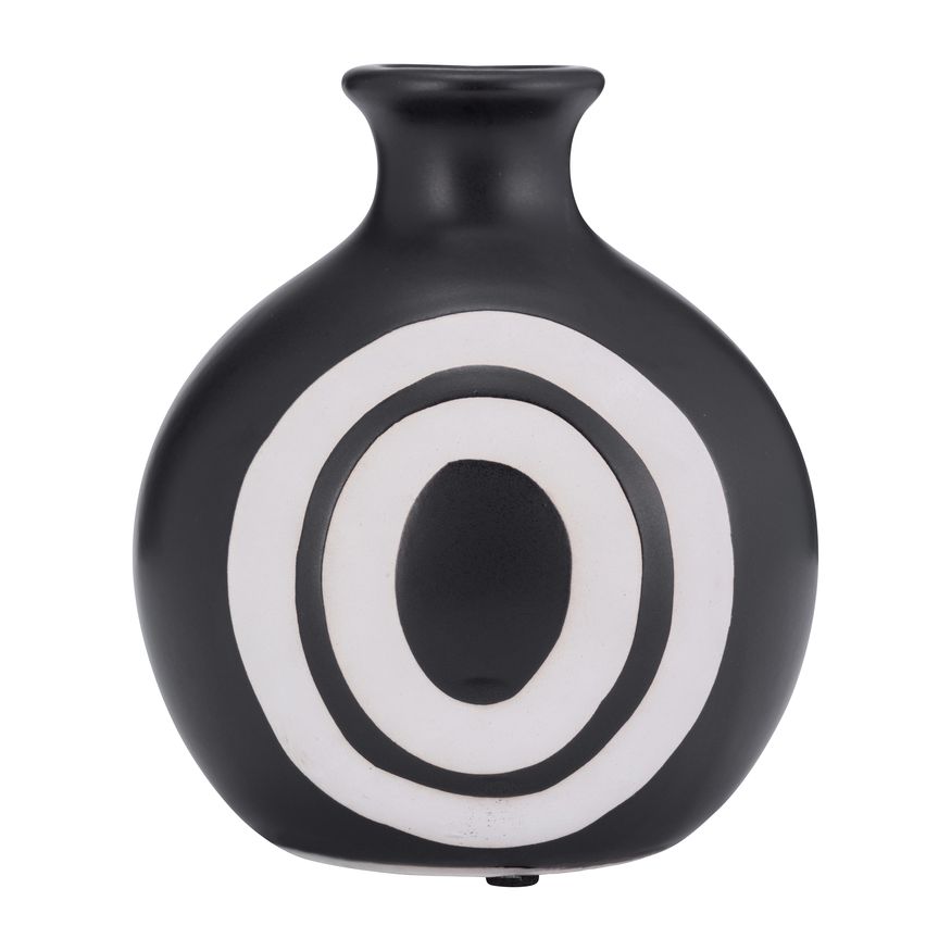 Sagebrook - 7" Ceramic Abstract Vase