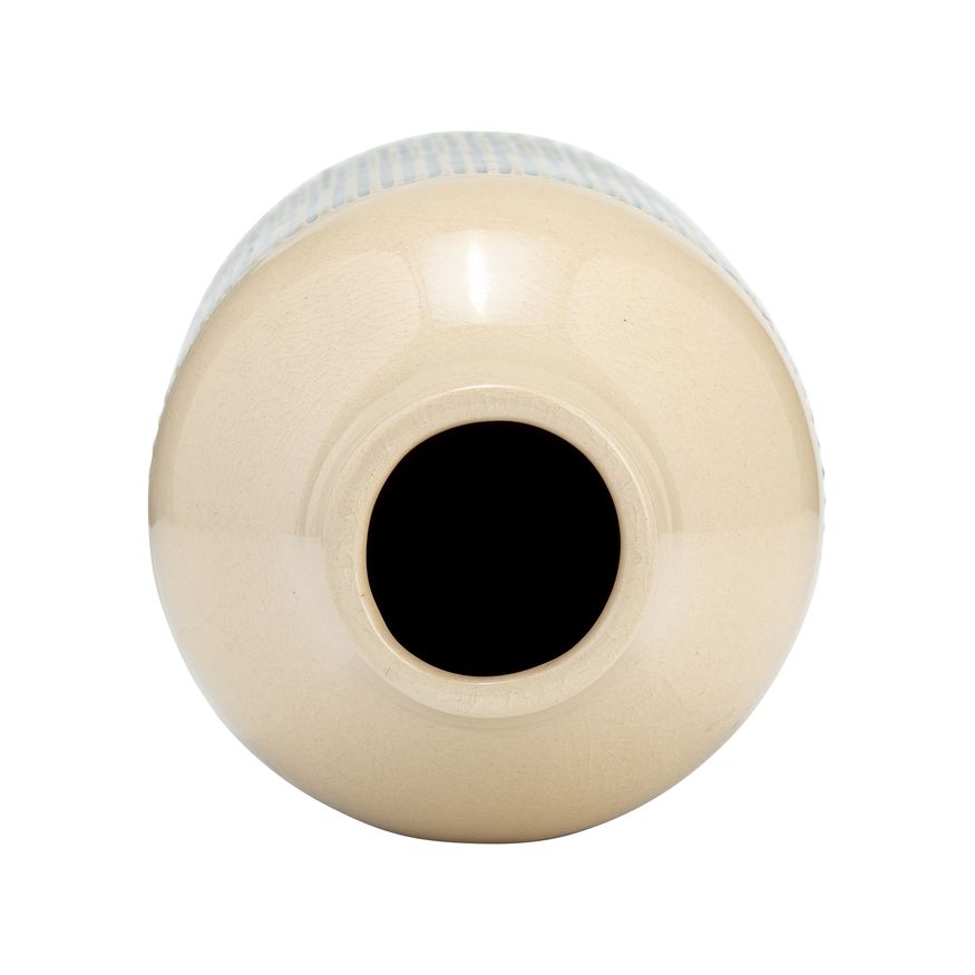 Sagebrook - 12" Ceramic 3-Tone Vase in Light Blue/Green