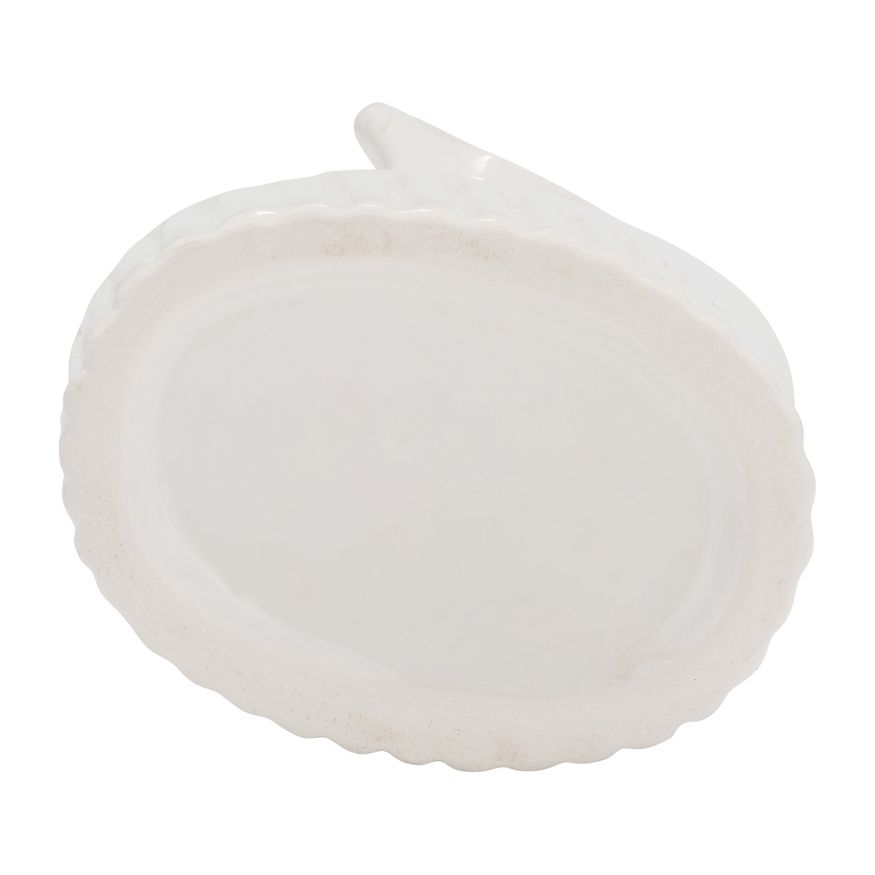 Sagebrook 9" Ceramic Elephant Decor - White