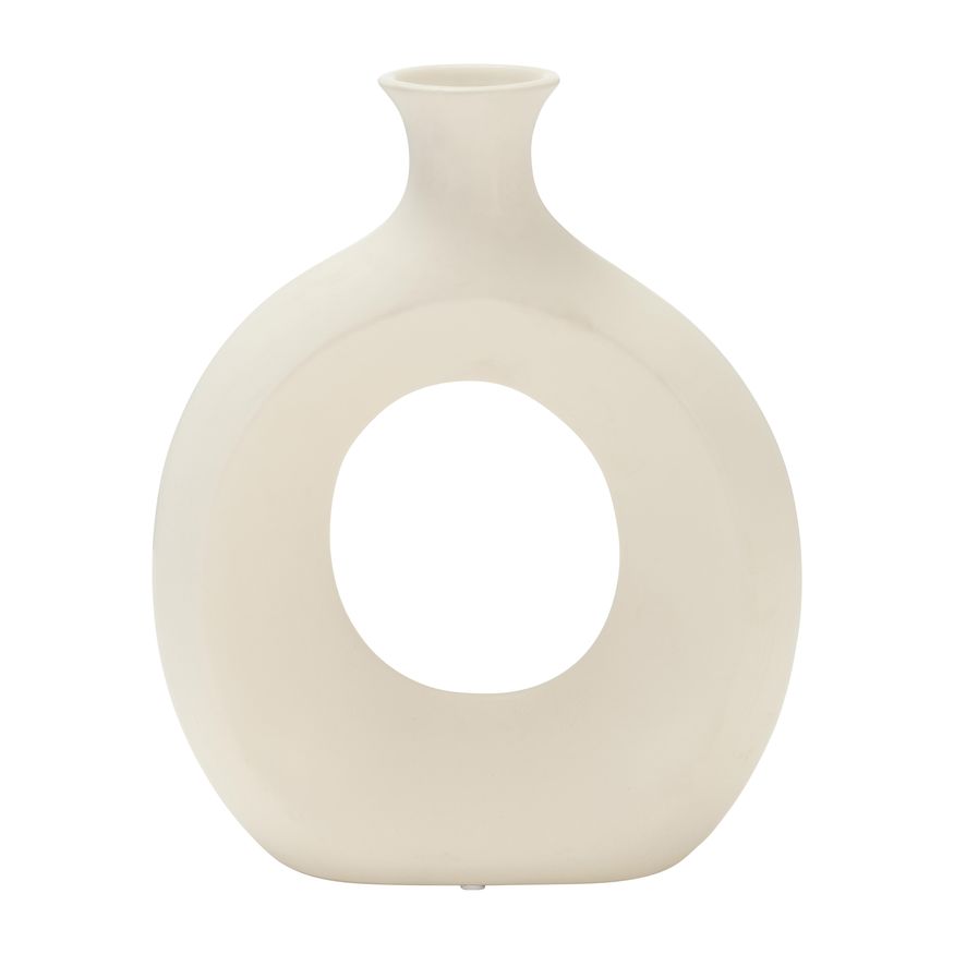 Sagebrook - 10" Dolomite Open Cut Vase