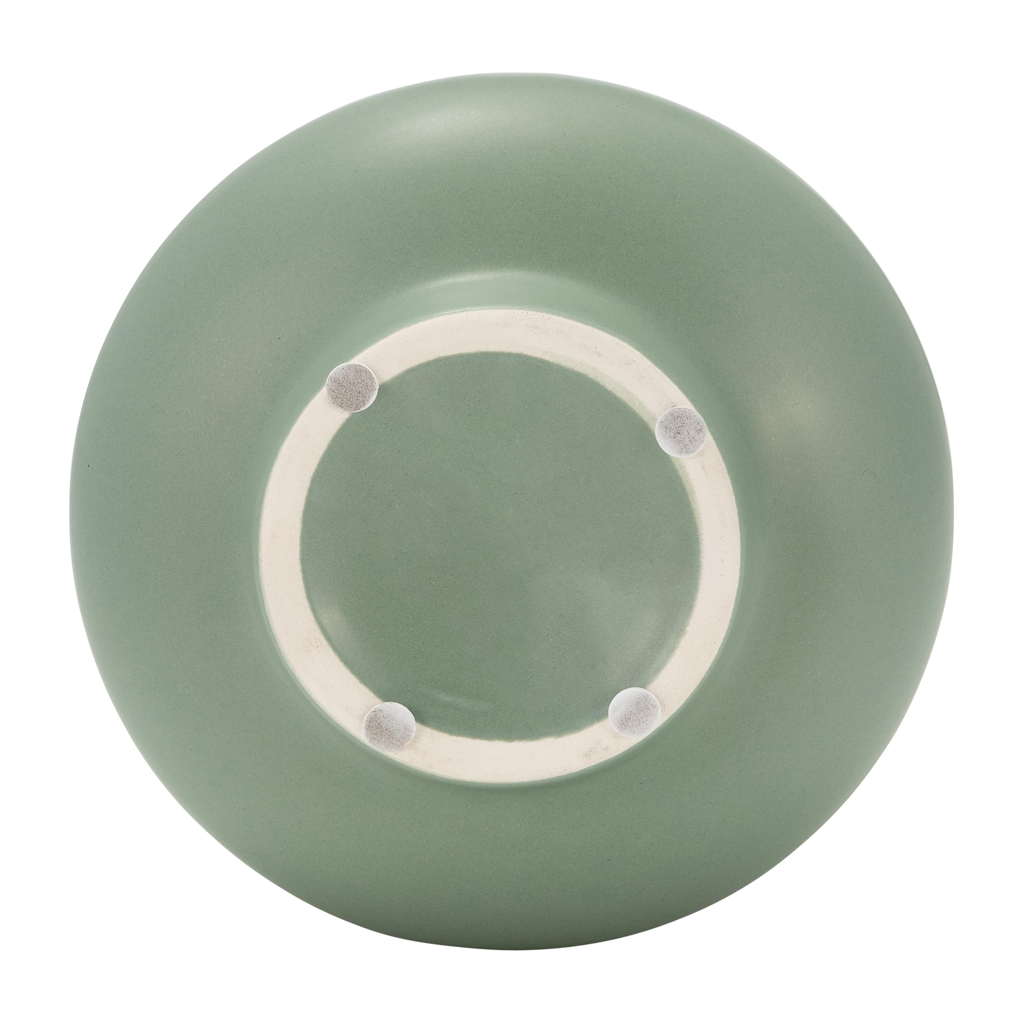 Sagebrook 9" Dolomite Stacked Spheres - Dark Sage