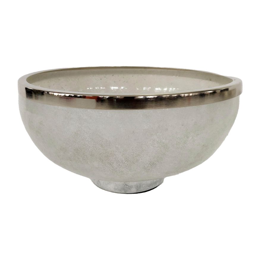 Sagebrook - 10" Glass Bowl With Ring Decor