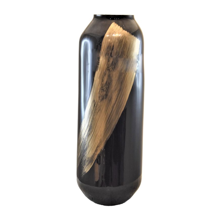 Sagebrook - 10" Glass Star Dust Vase