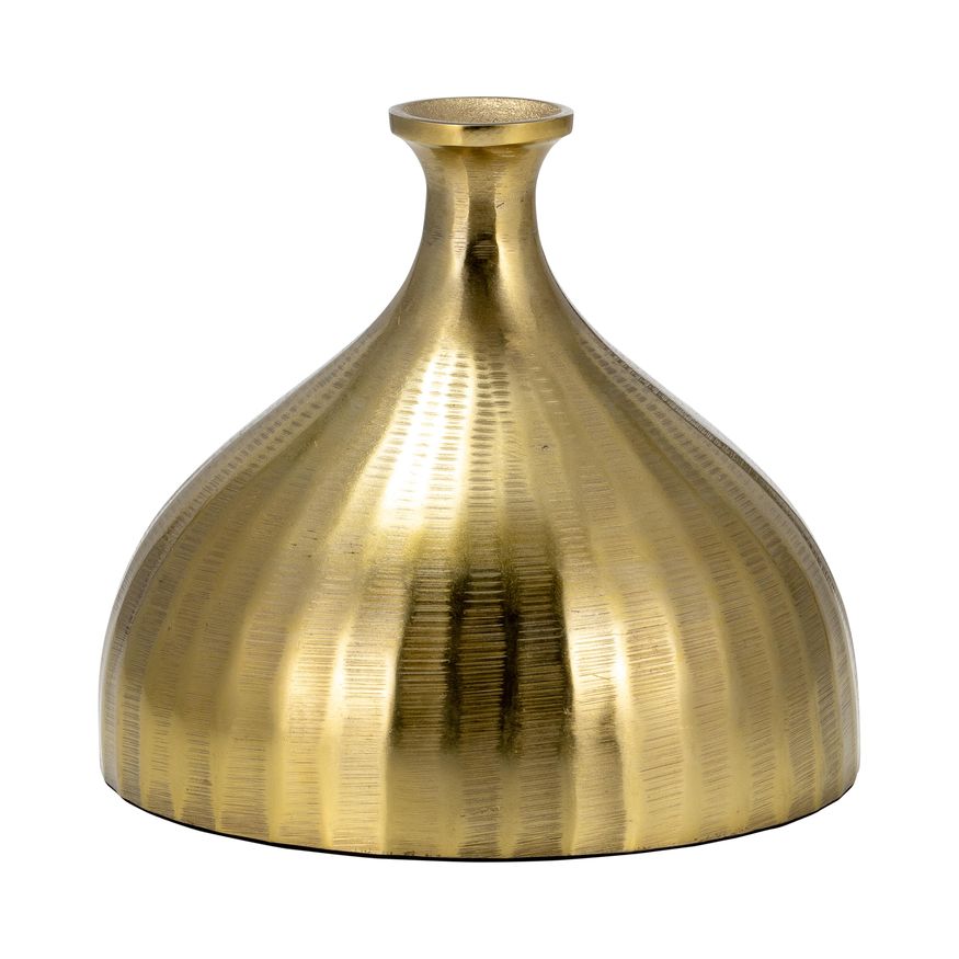 Sagebrook - 9" Metal Bulbous Vase