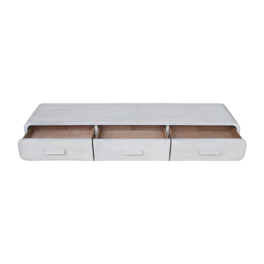 Sagebrook - Wood Media Stand With 3 Drawers