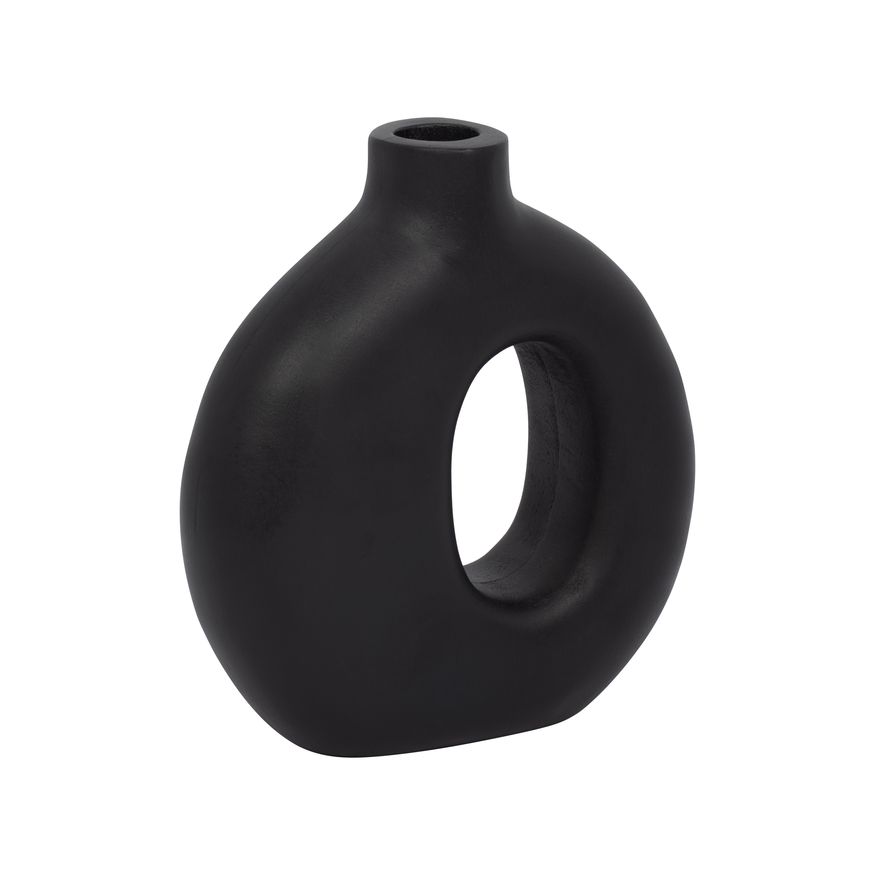 Sagebrook - 11" Wood Tapered Vase