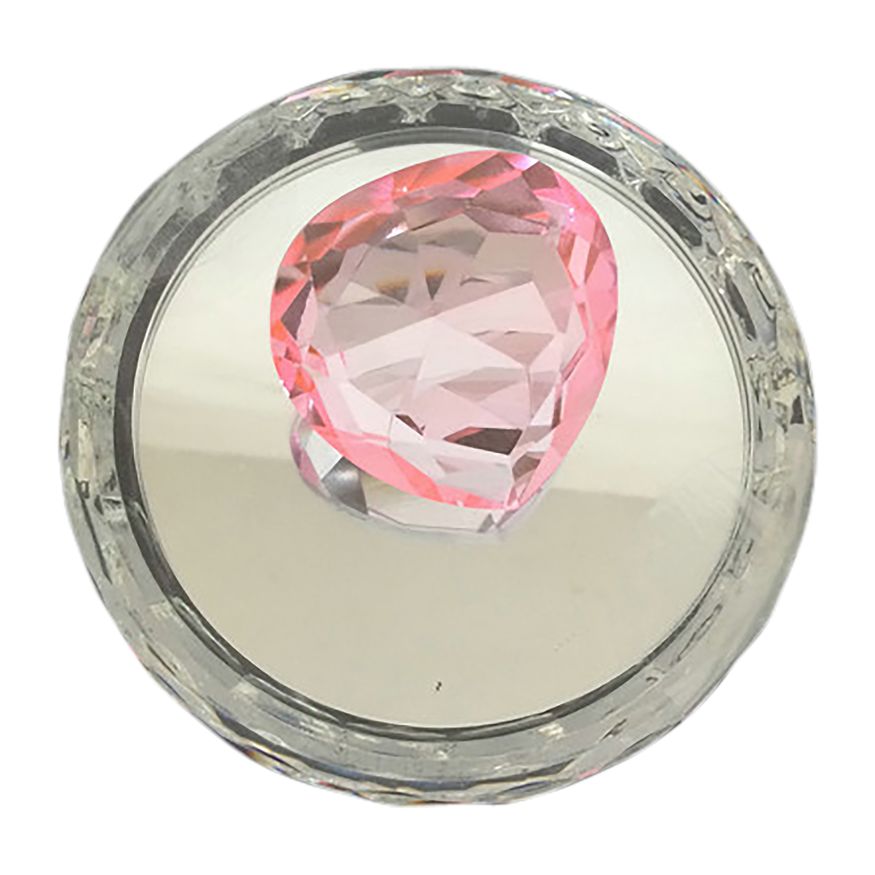 Sagebrook - 7" Marble Clear Agate Cluster & Wood Base Box