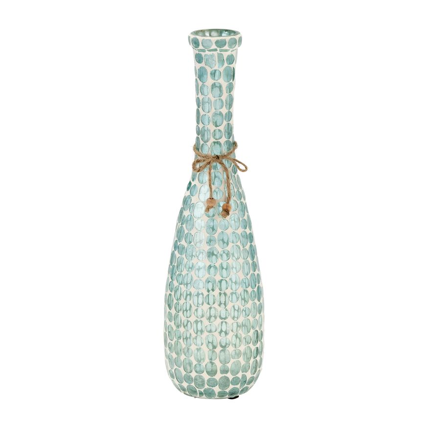Sagebrook - 16" Glass Mosaic Vase
