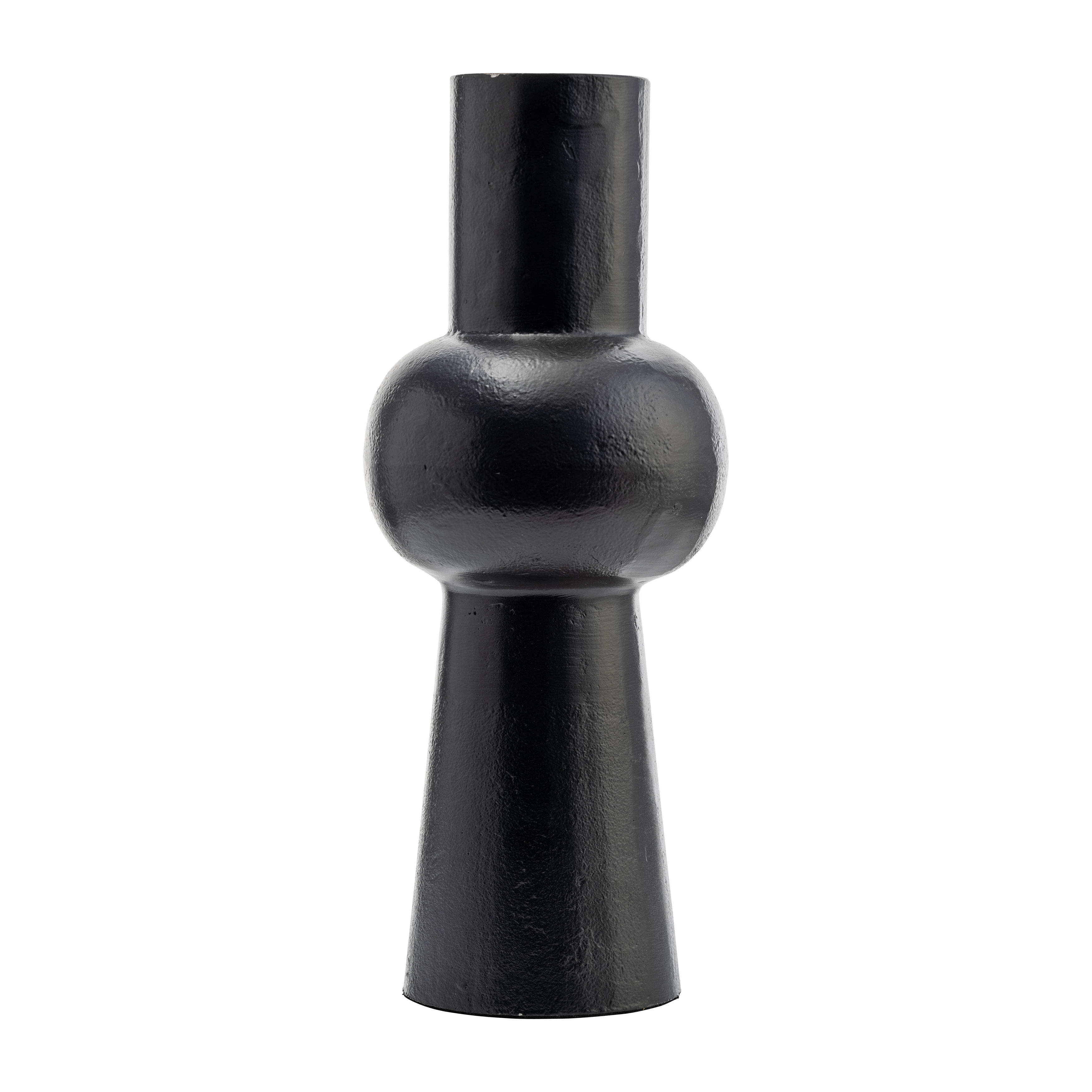 Sagebrook - 12" Metal Mid Ellipsoid Vase