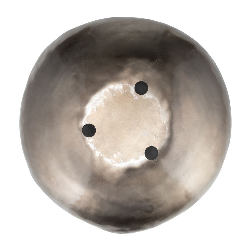 Sagebrook - 11"/14"/17" Metal Organic Shaped Bowls (Set Of 3) in Bronze