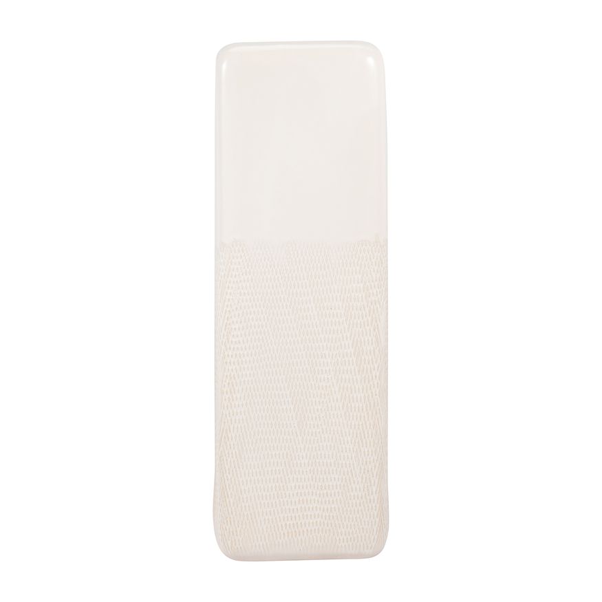 Sagebrook - 10" Ceramic Grooved Vase