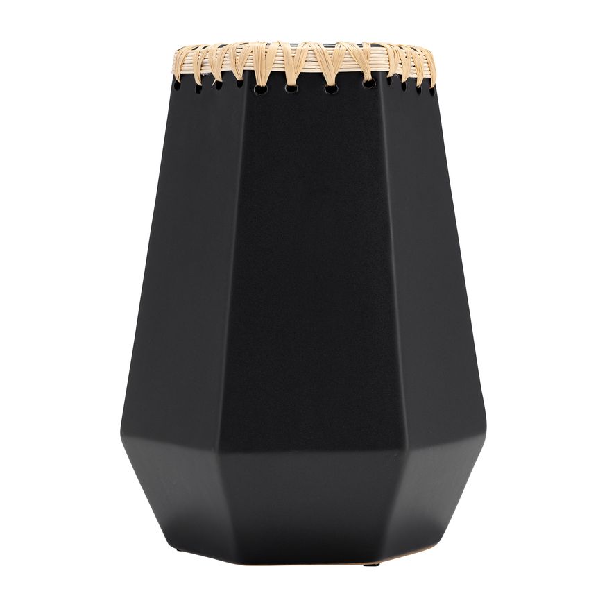 Sagebrook - 7" Ceramic Vase With Weaving