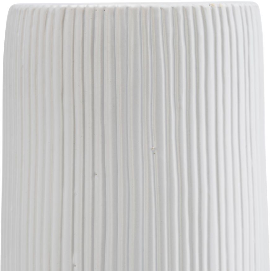 Sagebrook 18" Ceramic Lined Cylinder Vase - White