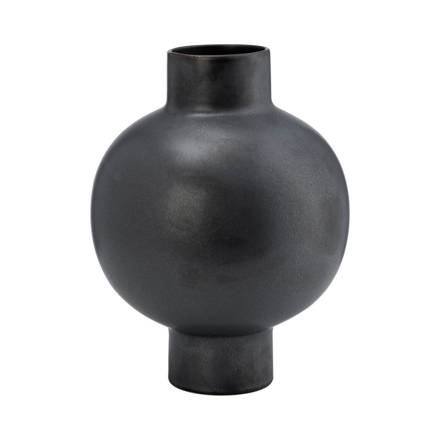 Sagebrook 15" Ceramic Bubble Vase - Gray