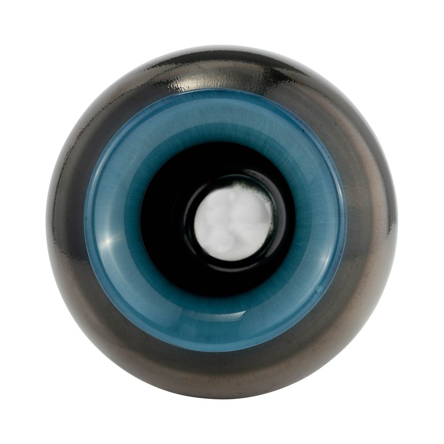 Sagebrook 12" Glass Olpe Vase - Teal