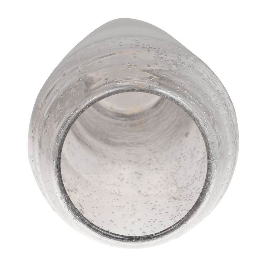 Sagebrook 23" Glass Floor Vase Bubble - Clear