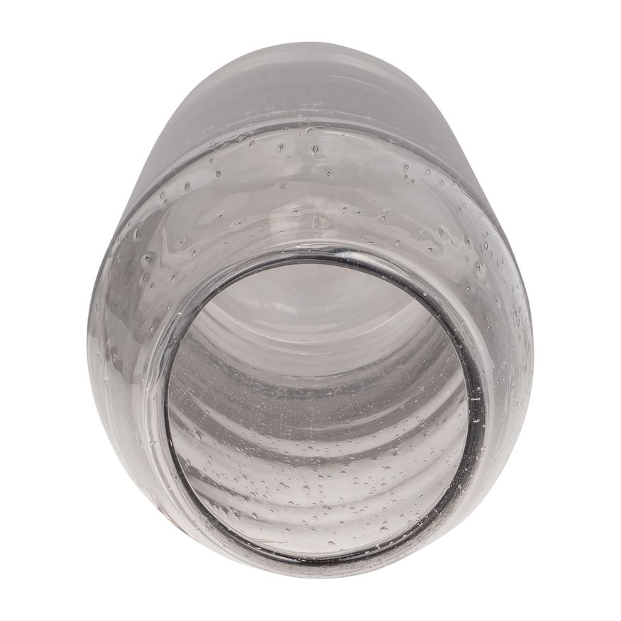 Sagebrook 29" Glass Floor Vase Bubble - Clear