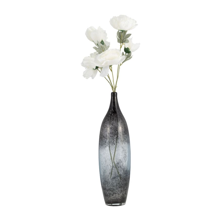 Sagebrook 18" Glass Vase - Blue Ombre