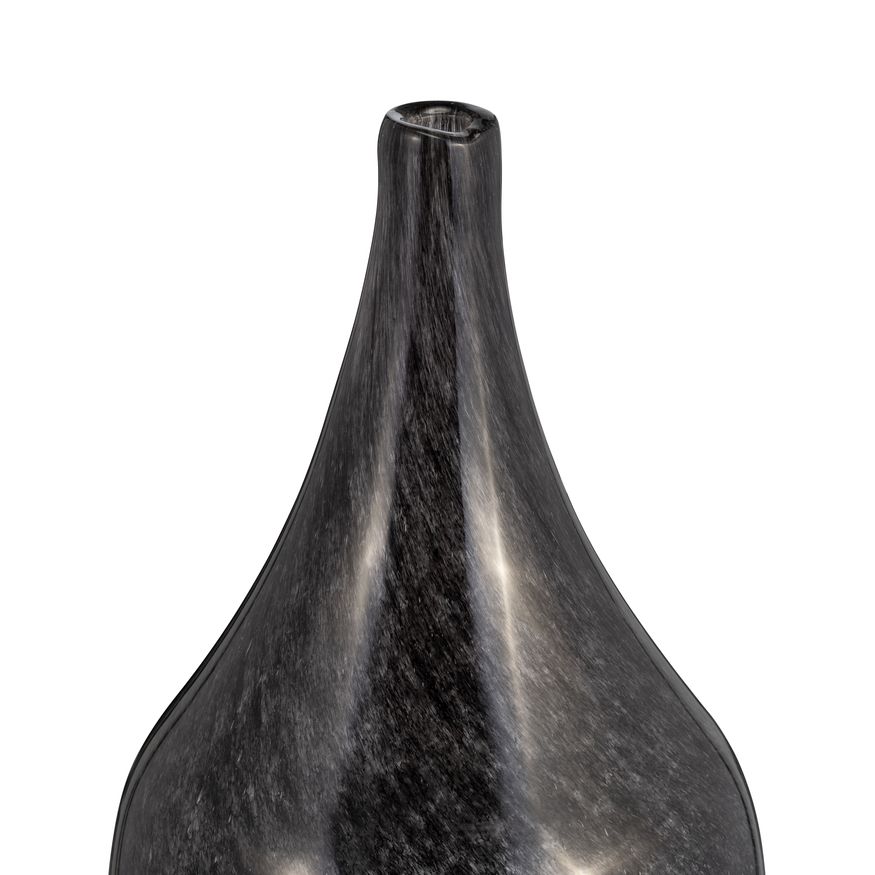 Sagebrook 14" Glass Vase - Blue Ombre