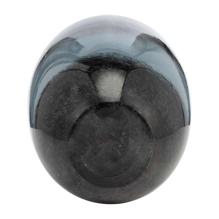 Sagebrook 14" Glass Vase - Blue Ombre