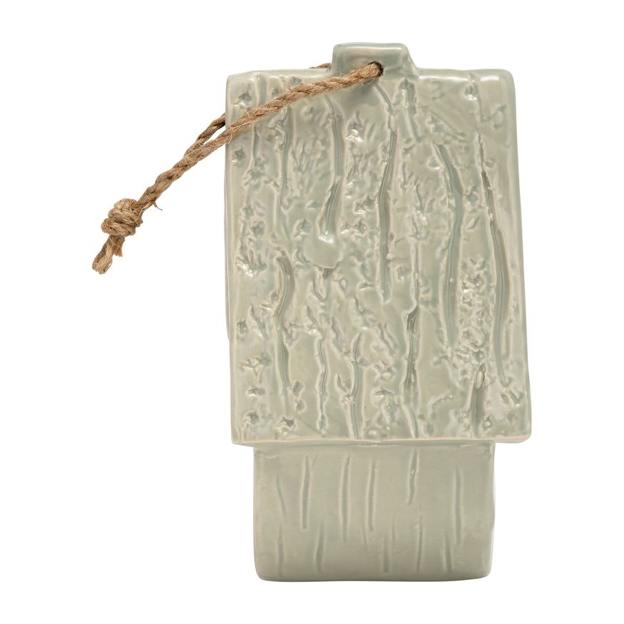 Sagebrook - Ceramic Decorative Light Green Old Bird House