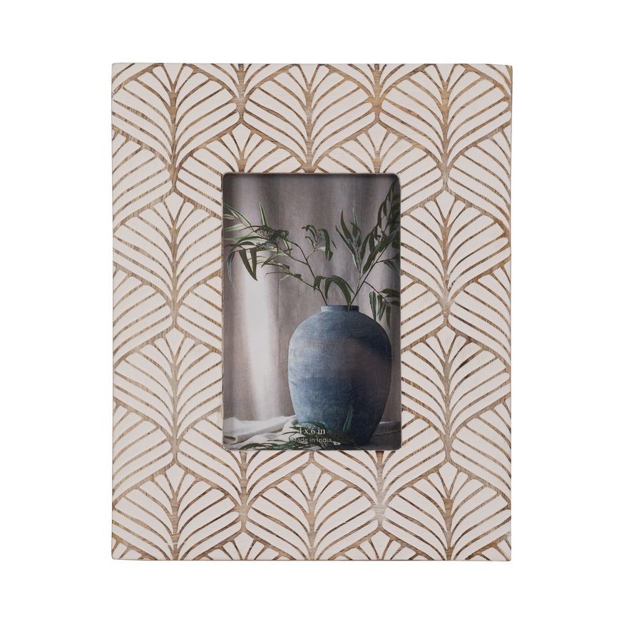 Sagebrook - 4"x6" Wood Art Decor Photo Frame