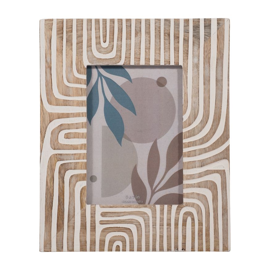 Sagebrook - 4"x6" Wood Art Decor Photo Frame