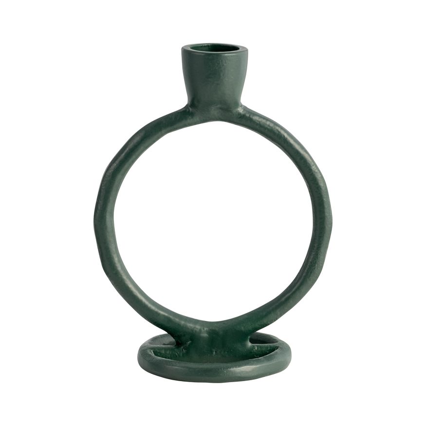 Sagebrook - 6" Metal Round Ring Taper Candle Holder