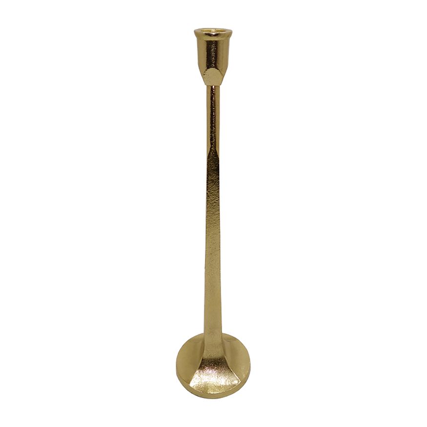Sagebrook - 12" Metal Squared Off Taper Candle Holder