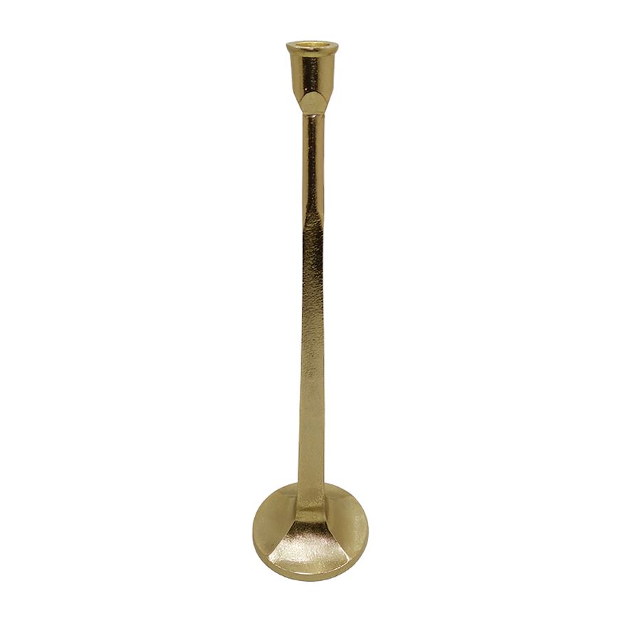 Sagebrook - 12" Metal Squared Off Taper Candle Holder