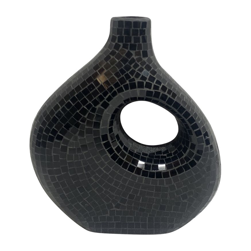 Sagebrook - 11" Ecomix Mosaic Vase