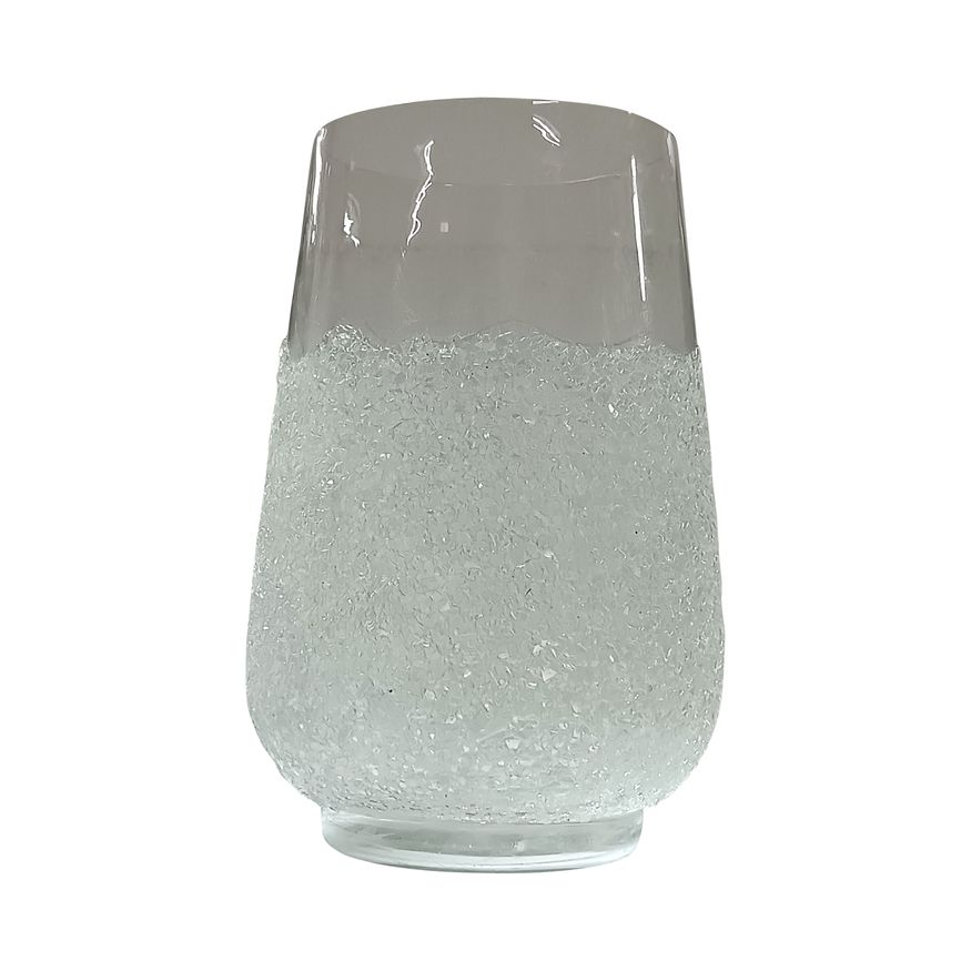 Sagebrook - 10" Glass Sugar Vase