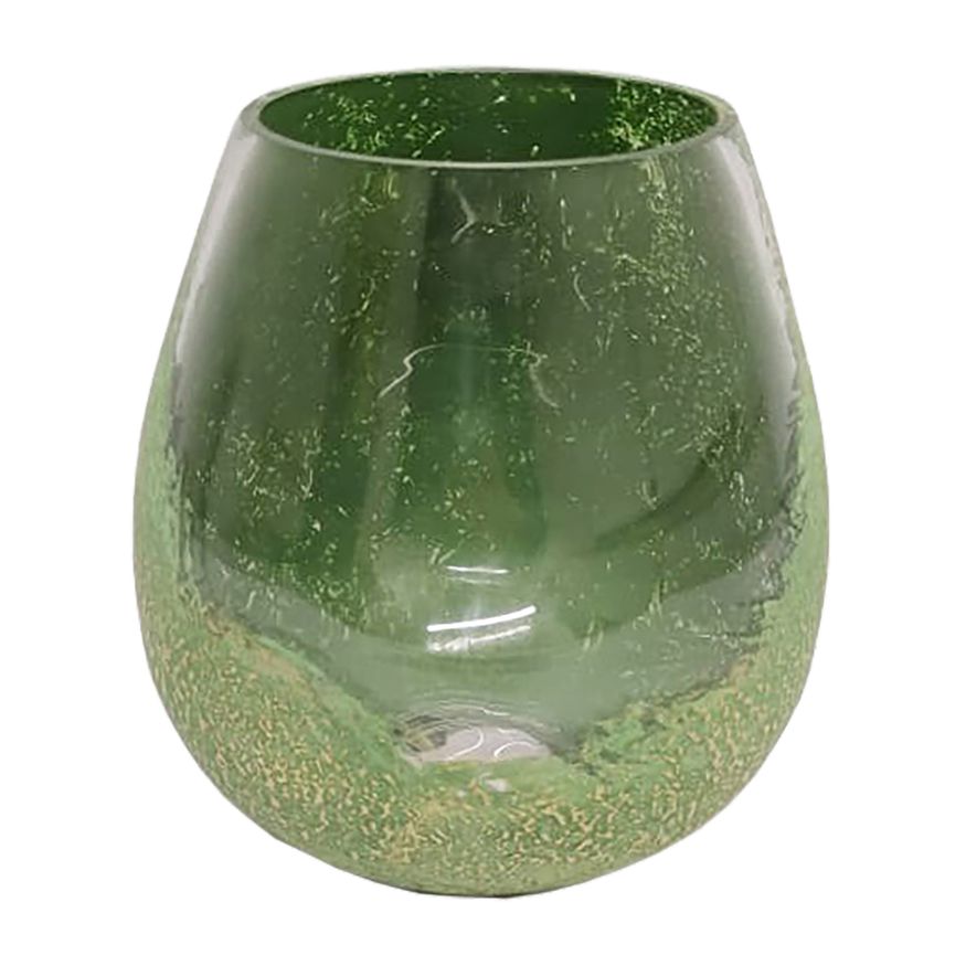 Sagebrook - 8" Glass Dipped Vase