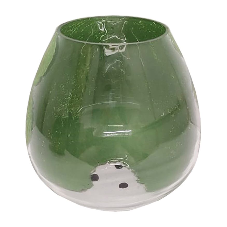 Sagebrook 10" Glass Dipped Vase - Green