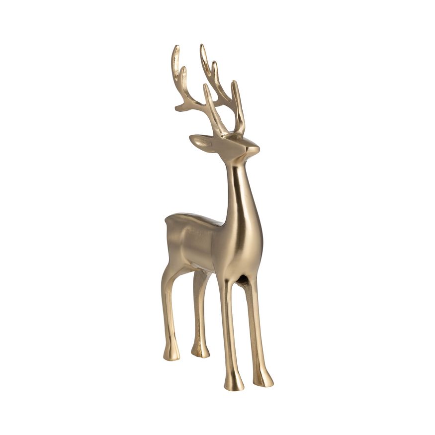 Sagebrook - 14" Metal Standing Reindeer